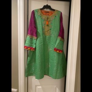 Generation embroidered Peplum..